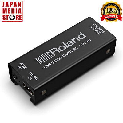 ROLAND UVC 01 USB Video Capture for recording and livestreams BRAND NEW with BOX $270.24