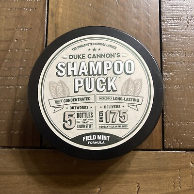 #ad Duke Cannon Supply Co. Mens Shampoo Puck 4.5 oz. Field Mint Over 175 $16.48