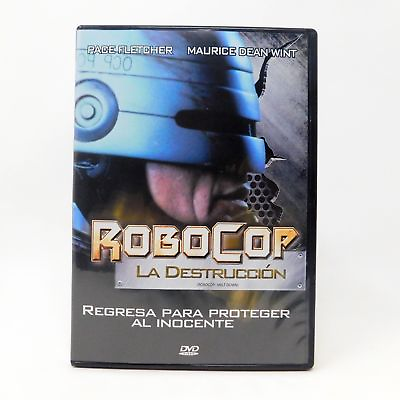 #ad Robocop Dvd La Destruccion Spanish Cover $9.99