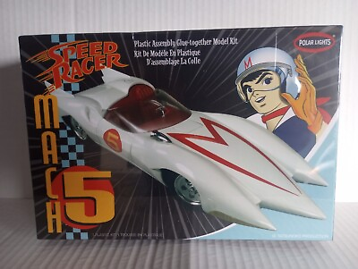 #ad Speed Racer Mach 5 Polar Lights 1 25th Scale Factory Sealed Model Kit $19.99