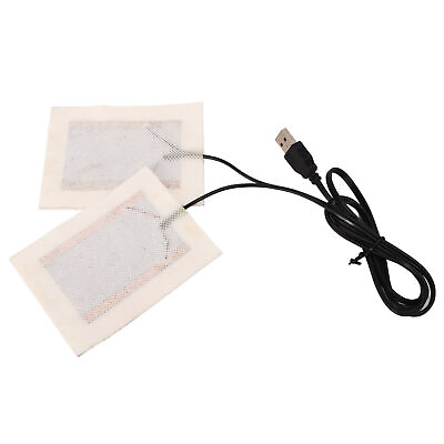#ad 5 PCS DC5V USB Electric Cloth Heater Pad Portable Comfortable Heat Pad $13.67