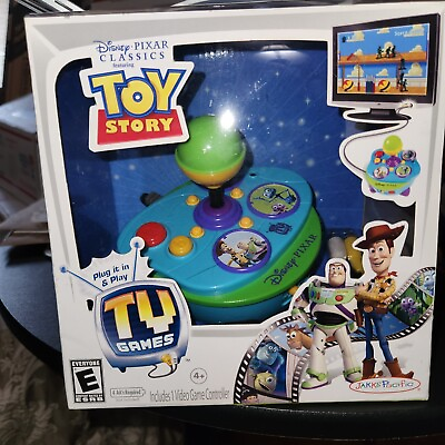#ad NEW in box Disney Pixar Toy Story plug amp; play video game $19.80