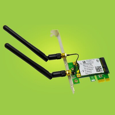 Wireless WiFi PCI E Card 2030Mbps 2.4G 5G Dual Band Network Adapter Desktop US $12.67