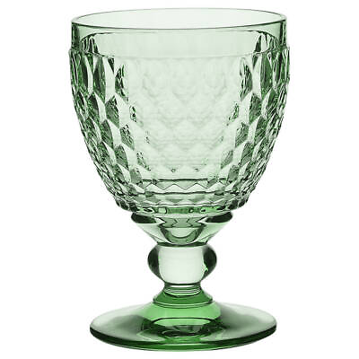 #ad Villeroy amp; Boch Boston Green Claret Wine Glass 3947654 $16.99