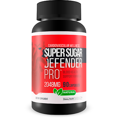 #ad Super Sugar Defender Pro Our Best Blood Support Supplement Herbal Blood Pill $29.97