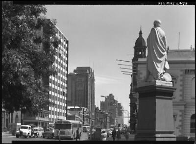 #ad South Australia Statue of John McDouall Stuart surveying King Will Old Photo AU $8.50