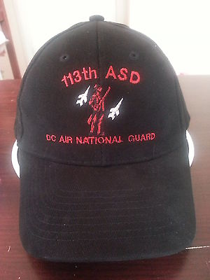 #ad 113TH ASD DC Air National Guard Air Force Military Ball Cap Hat Snapback $10.19