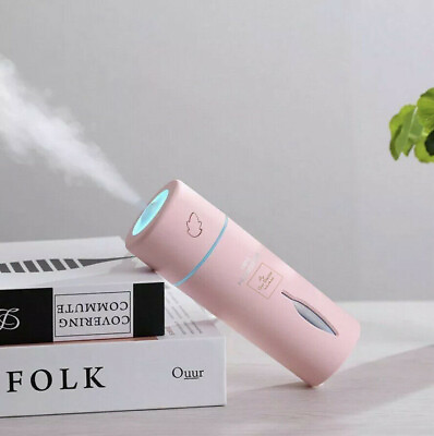 #ad Portable USB LED Mini Car Home Humidifier Aroma Oil Diffuser Mist Purifier $20.00