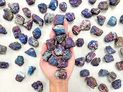 #ad Chalcopyrite Crystal Medium Chunks 1quot; to 2quot; Bulk Rough Raw Stones Natural Gems $8.95