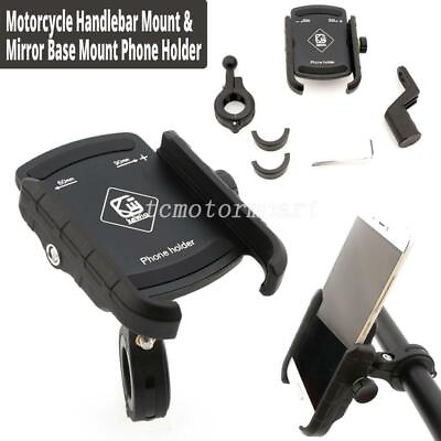#ad Motorcycle Bicycle MTB Bike Handlebar Mount Holder for Cell Phone GPS Black $19.61