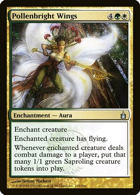 #ad Pollenbright Wings Ravnica: City of Guilds Magic MTG $1.35