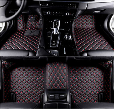 #ad For Toyota Highlander 2005 2024 Car Floor Mats Frontamp;Rear Luxury Carpets Waterpr $70.99