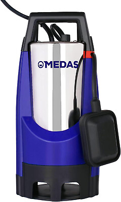 #ad MEDAS 1.5HP 1100W 5020GPH Enormous Flow Submersible Water Pump Portable Sump $109.00