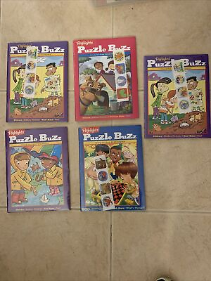 #ad Highlights For Children Puzzle Buzz Lot Of 10 $40.00