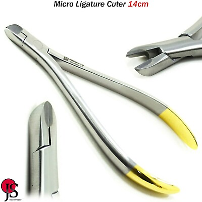 #ad Orthodontic Micro Mini Pin Ligature Wire Cutter Dental Orthodontist Pliers 14cm $21.57