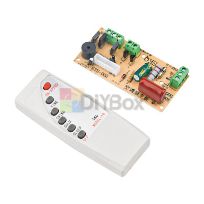 #ad Air Conditioning Fan Motherboard Circuit Control Board with Remote Control 300W $9.89