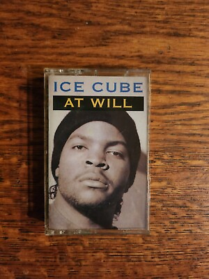 #ad Ice Cube At Will cassette tape EP $24.00