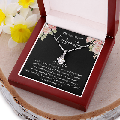 #ad Blessing on Your Confirmation Gift Personalized Gift for Her First Confirmation $54.99