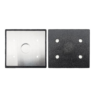 #ad Backing Pad 104*107mm 4 Holes Replacement Square Polishing Disc Sander Pad $11.24