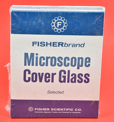 #ad Fisher Microscope Cover Glass Selected 14.1x41#1 $166.25