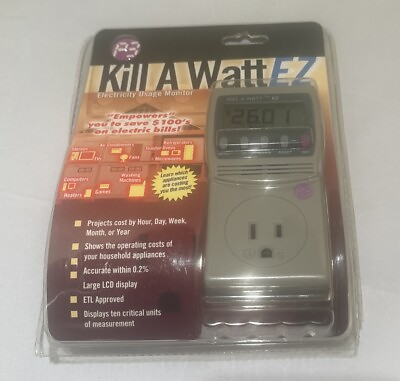 #ad #ad P3 P4460 Kill A Watt EZ Electricity Usage Power Monitor $25.99