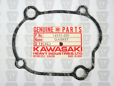 #ad Kawasaki NOS NEW 14051 001 Engine Cover Cap Gasket C2 G4 KV C2SS C2TR G4TR KV100 $4.99