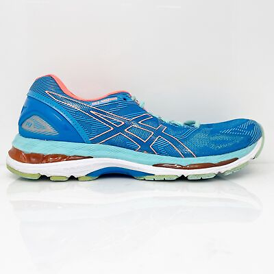 #ad Asics Womens Gel Nimbus 19 T750N Blue Running Shoes Sneakers Size 9.5 $41.84