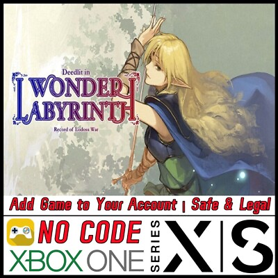 #ad Record of Lodoss War Deedlit in Wonder Labyrinth Xbox Oneamp; SeriesX S No Code $4.50