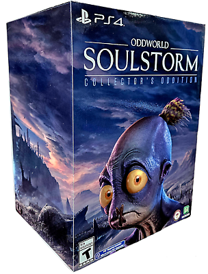 #ad Oddworld: Soulstorm Collector’s Oddition 2021 PS4 NEW *In Hand* SEALED $59.99