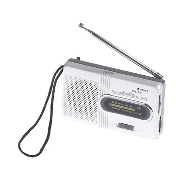 #ad Portable Mini Radio Handheld AM FM Music Player Speaker Outdoor Stereo Radio $6.80
