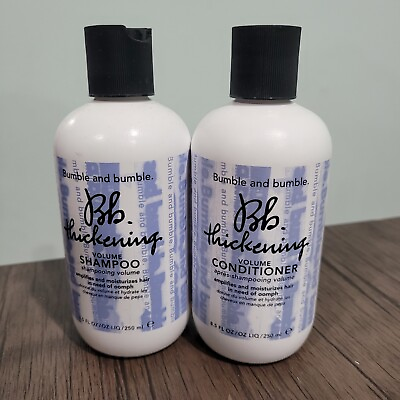 #ad Bb Bumble and Bumble Thickening Volume Shampoo amp; Conditioner Set 8.5 fl oz $37.00