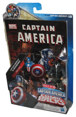 #ad Marvel Universe Greatest Battles 2011 Hasbro Captain America vs Crossbones Fig $41.49