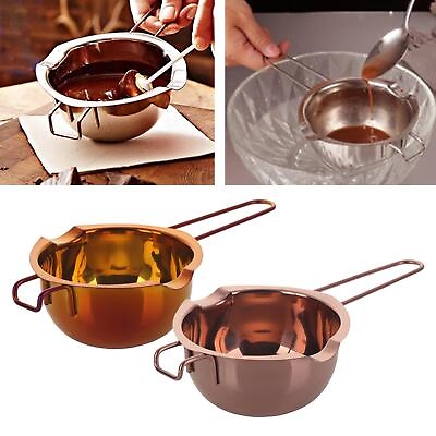 #ad 400ml Double Boiler Pot Melting Pot for Melting ButterCandle with Heat $16.18