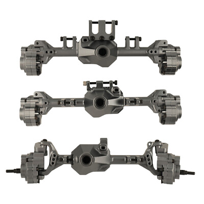 #ad Upgrade Metal RC Crawler Front Rear Axle Housing Set for 1 10 TRX6 Traxxas Cars $118.79