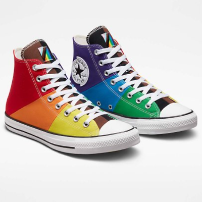 #ad Converse Chuck Taylor All Star Pride High Top Shoes #x27;PROUD TO BE#x27; A06032C $99.11