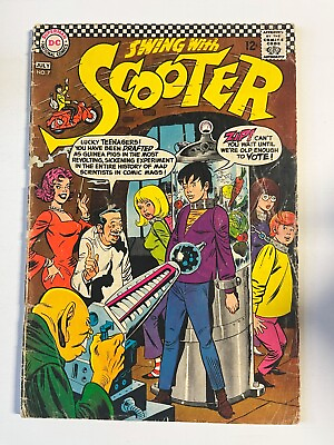 #ad Swing With Scooter No. #7 DC Comics 1967 $10.48
