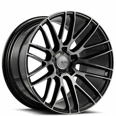 #ad 4 20quot; Savini Wheels Black Di Forza BM13 Gloss Black with DDT Rims B10 $2044.00