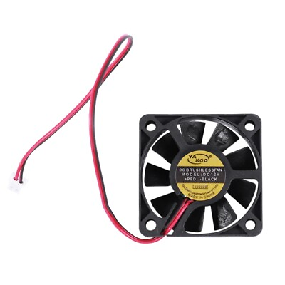 #ad 50mm x 50mm x 10mm 5010 DC 12V 0.1A 2Pin Brushless Cooling Fan P3P4 $2.57