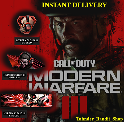 #ad Call Of Duty Modern Warfare III MW3 HyperX Bundle EBAY INSTANT DELIVERY $9.41