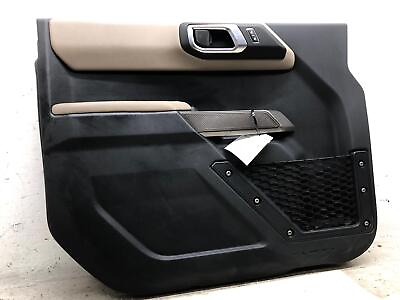 #ad 2021 2023 FORD BRONCO TV FRONT LEFT SIDE INTERIOR DOOR PANEL COVER M2DBS23943 $352.43