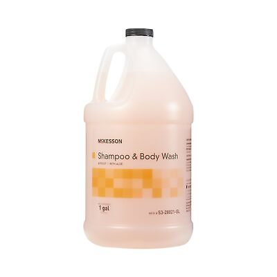 #ad 1 Jug McKesson Shampoo amp; Body Wash 2 in 1 Gel Apricot Scent 1 Gallon $25.73