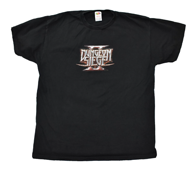 Dungeon Siege 2 II Video Game T Shirt Men#x27;s Size XL Promo Gaming Graphic $25.00