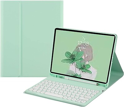 #ad iPad Mini 6th Generation Keyboard Case Cute Round Key Color Keyboard $24.00