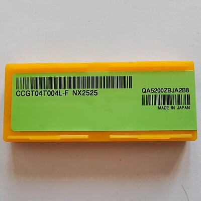 #ad 10PCS Box MITSUBISHI CCGT04T004L F NX2525 Carbide Inserts New Fast Shipping $70.31