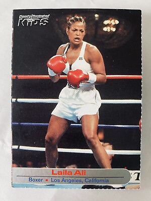 #ad LAILA ALI 2001 SPORTS ILLUSTRATED ROOKIE CARD SI FOR KIDS RARE #29 Muhammad Ali $19.99