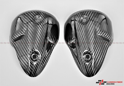 #ad 2010 Ducati Monster 696 1100 Exhaust Covers 100% Carbon Fiber $125.40