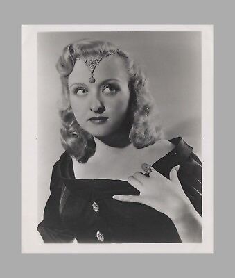 #ad c1940 Celeste Holm Classic Hollywood Star Photo $17.50