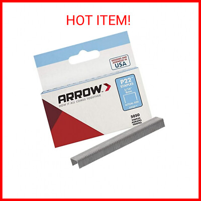 #ad Arrow 225 Heavy Duty P22 Staples for Use with Plier Type Paper and Bag Staplers $9.38