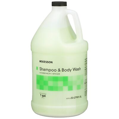 #ad 1 Jug McKesson Shampoo amp; Body Wash 2 in 1 Gel Cucumber Melon Scent 1 Gallon $27.29