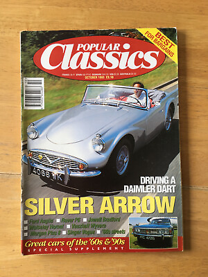 #ad Popular Classics Magazine October 1993 175 Ford Anglia Rover P6 Morgan Plus 8 GBP 1.74